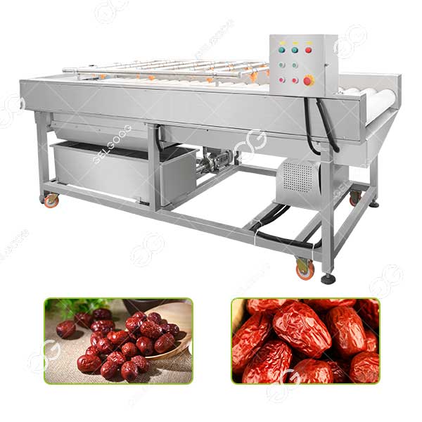 palm date washing cleaning machine for date processing