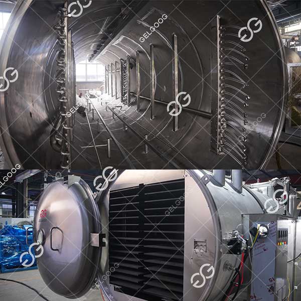 commercial freeze drying machine for fruit manufacture