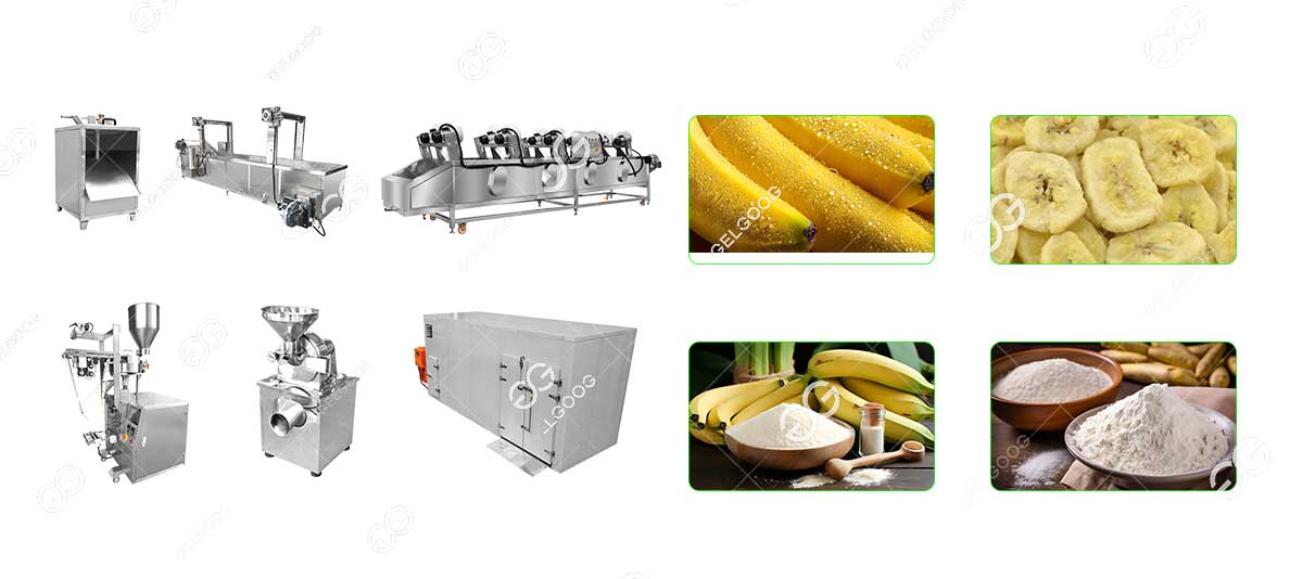 banana powder production line