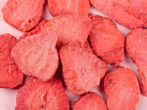 freeze dried strawberries