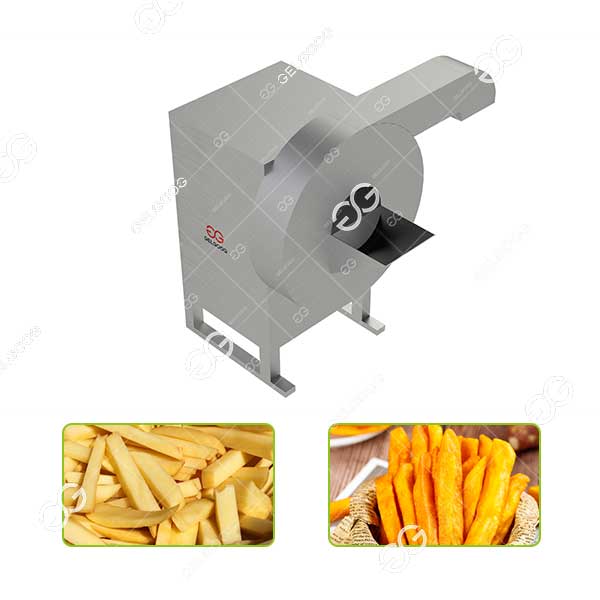 industrial french fries potato chips cutting machine