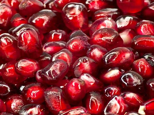 quick frozen pomegranate seeds